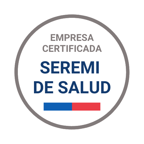Empresa certificada por la SEREMI de Salud